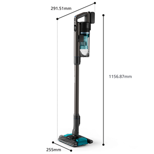 Philips 8000 Series Complete, синий/черный - Беспроводной пылесос