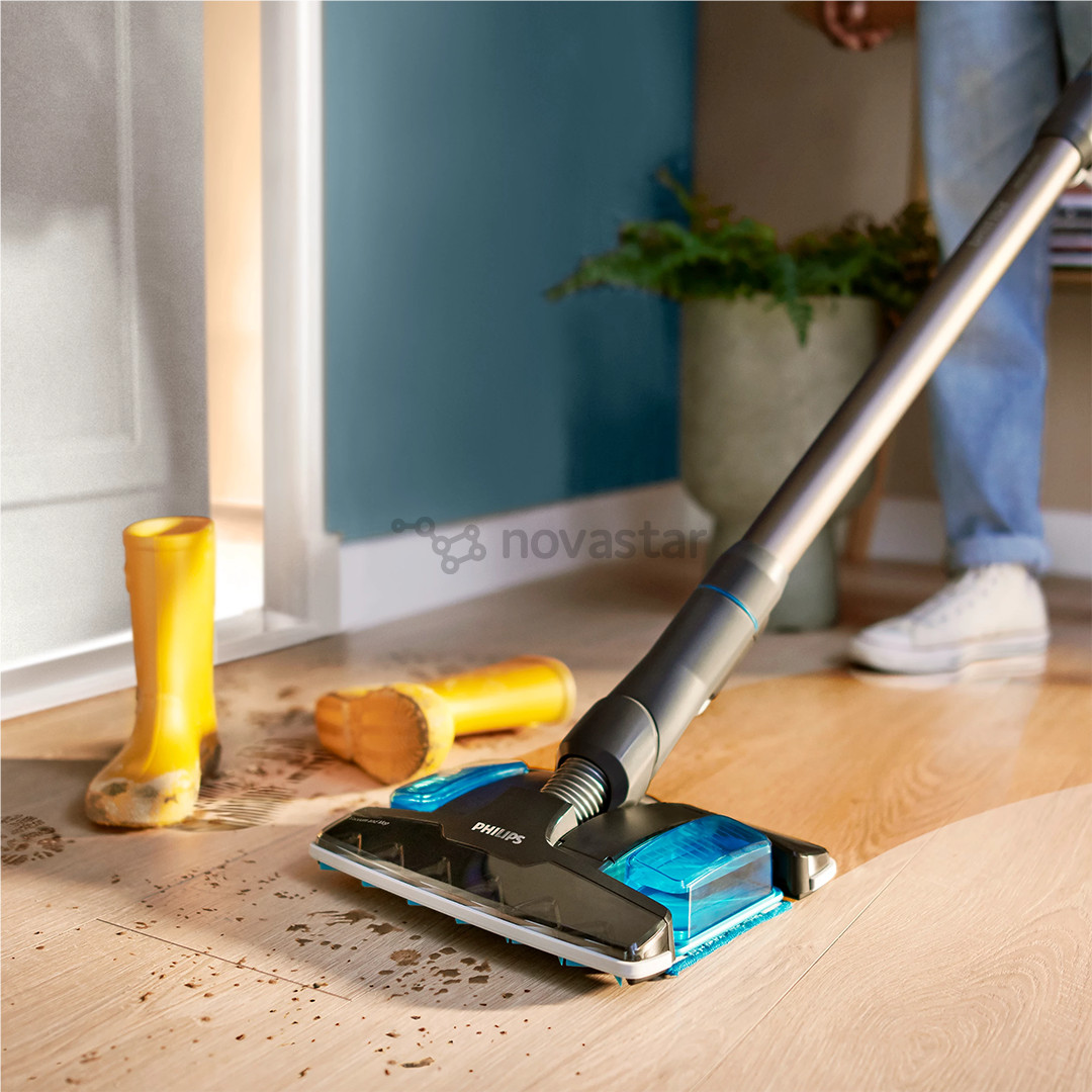 Philips 8000 Series Complete, синий/черный - Беспроводной пылесос