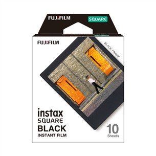 Fuji Instax Square Film Black Frame, 10 шт. - Фотобумага