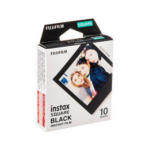 Fuji Instax Square Film Black Frame, 10 шт. - Фотобумага
