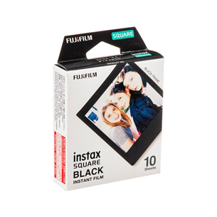 Fuji Instax Square Film Black Frame, 10 шт. - Фотобумага