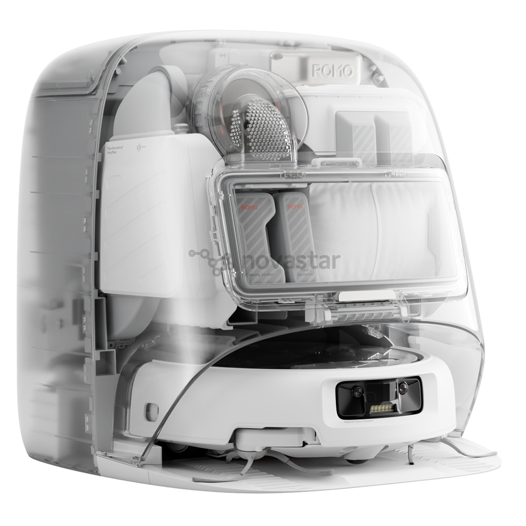 Dji Romo P, transparent - Robot vacuum cleaner