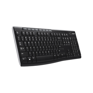 Klaviatūra Logitech K270, SWE, Belaidė