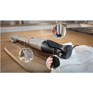 Bosch ErgoMaster, Series 6, 1200 Вт, нерж. сталь - Погружной блендер
