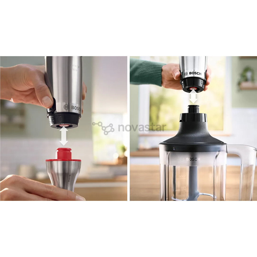 Bosch ErgoMaster, Series 6, 1200 W, nerūdijančio plieno - Rankinis trintuvas