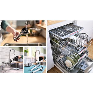 Bosch ErgoMaster, Series 6, 1200 Вт, нерж. сталь - Погружной блендер