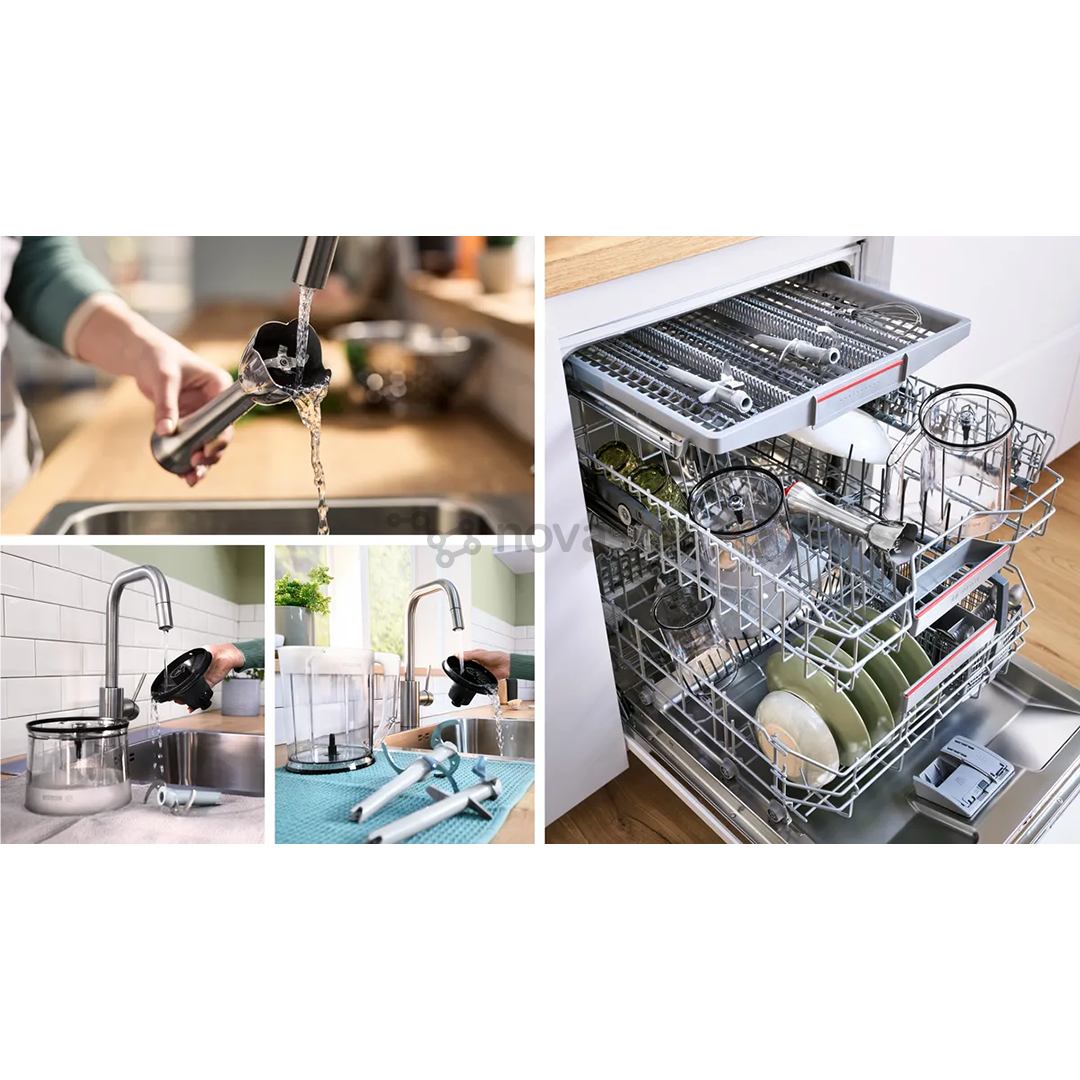 Bosch ErgoMaster, Series 6, 1200 Вт, нерж. сталь - Погружной блендер