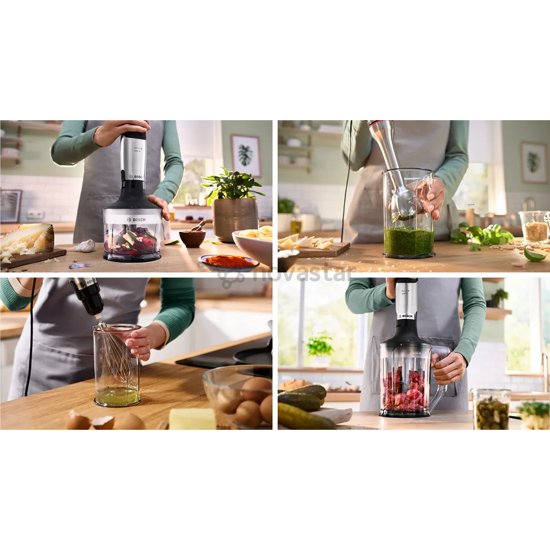 Bosch ErgoMaster, Series 6, 1200 W, nerūdijančio plieno - Rankinis trintuvas