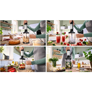 Bosch ErgoMaster, Series 6, 1200 Вт, нерж. сталь - Погружной блендер