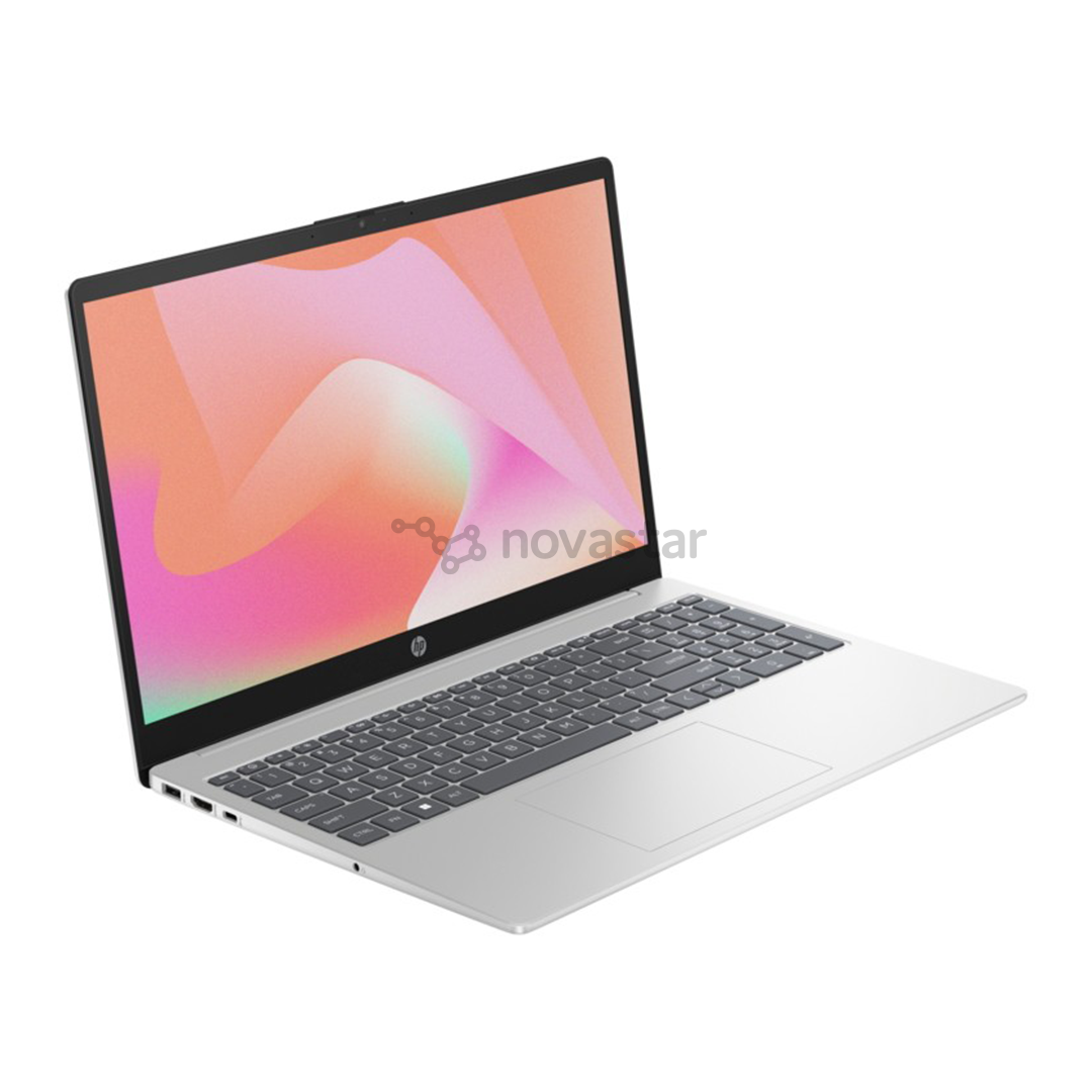 HP Laptop 15 fc0217, 15,6'', Ryzen 7, 16 GB, 512 GB, ENG, sidabro spalvos - Nešiojamasis kompiuteris