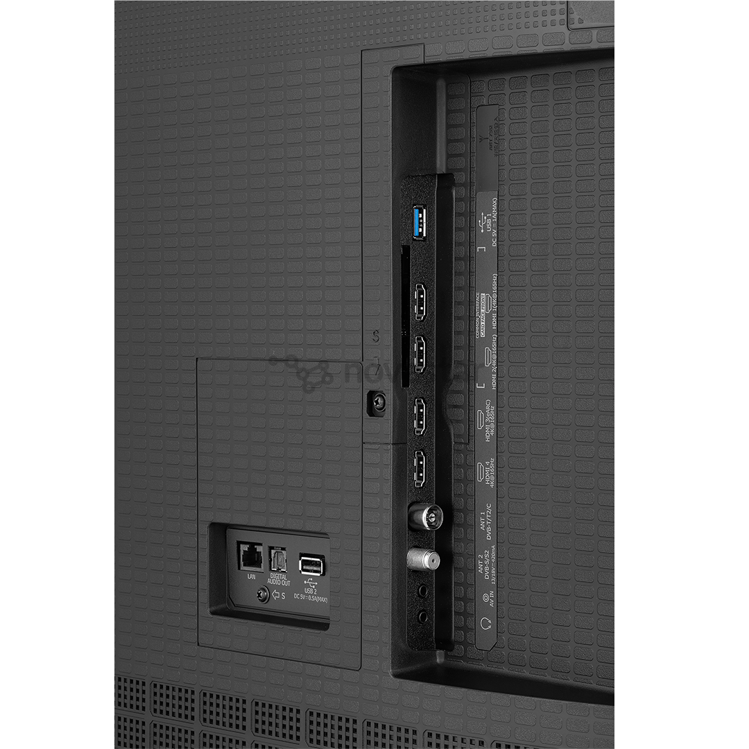 Hisense U7Q PRO, 55'', 4K UHD, ULED, Mini LED, juodas - Televizorius