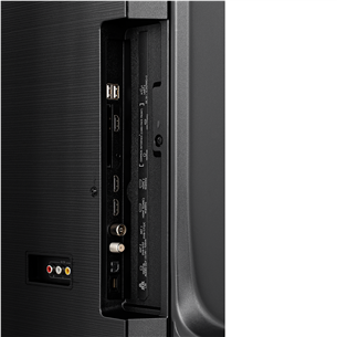 Hisense E7Q, 55'', 4K UHD, QLED, black - TV