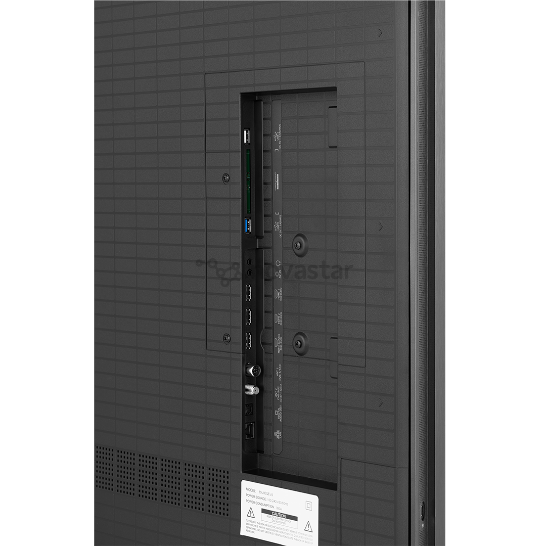 Hisense U8Q, 55'', 4K UHD, ULED, Mini LED, juodas - Televizorius