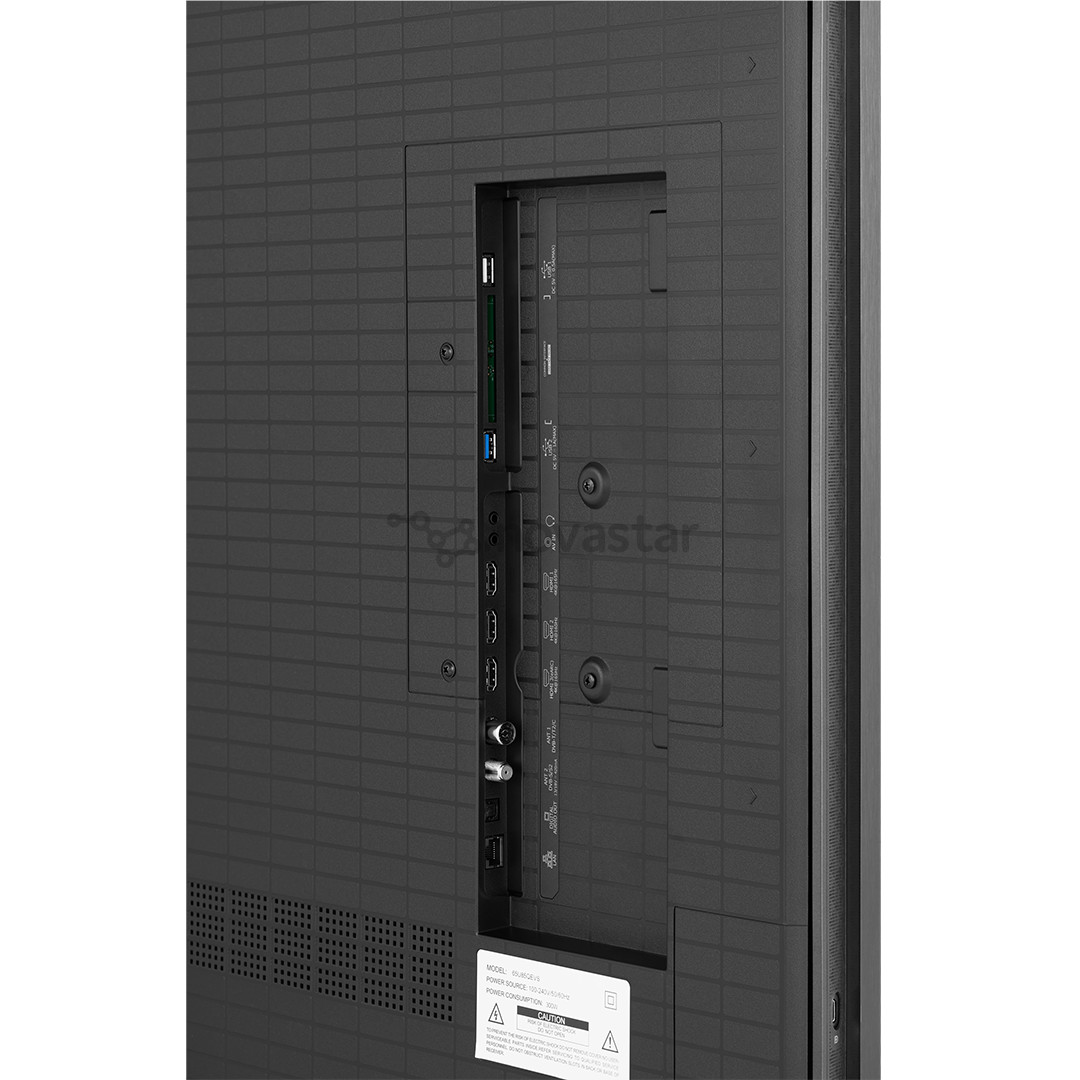 Hisense U8Q, 65'', 4K UHD, ULED, Mini LED, juodas - Televizorius