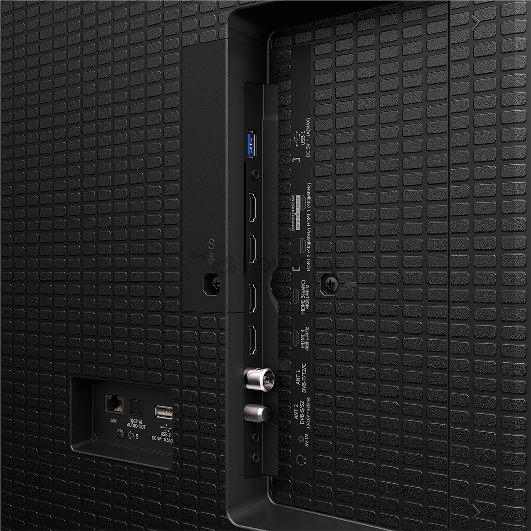 Hisense E7Q PRO, 85'', 4K UHD, QLED, juodas - Televizorius