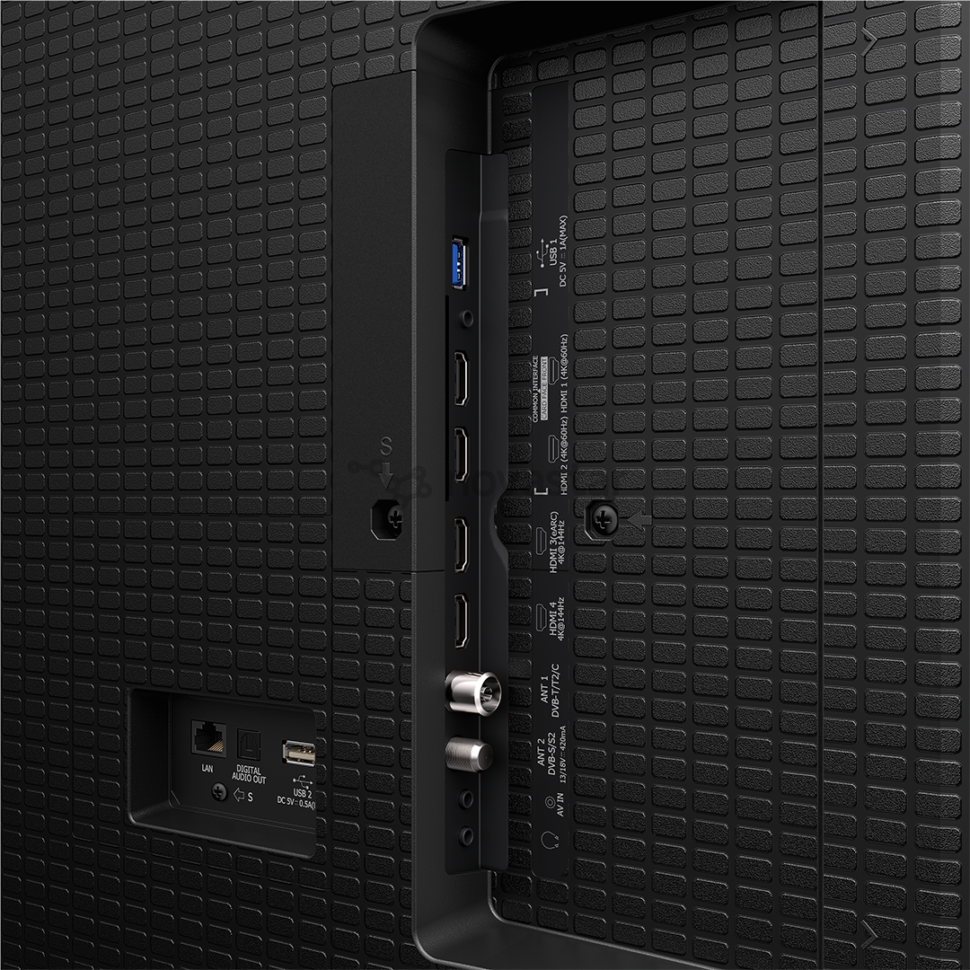 Hisense E7Q PRO, 85'', 4K UHD, QLED, juodas - Televizorius