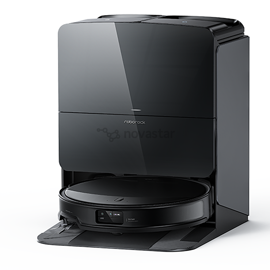 Roborock Saros 10R, wet & dry, black - Robot vacuum cleaner