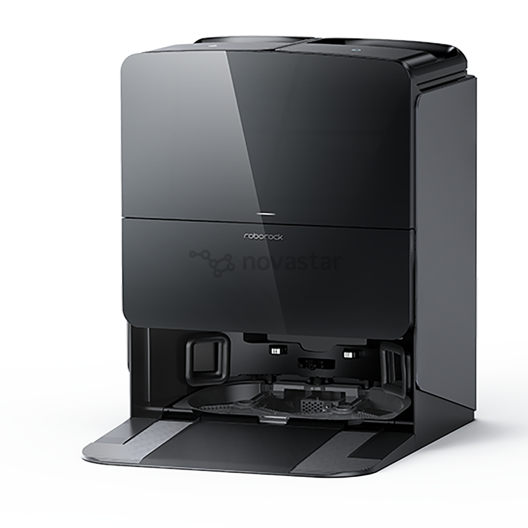 Roborock Saros 10R, wet & dry, black - Robot vacuum cleaner