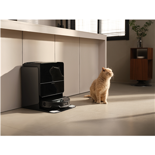 Roborock Saros 10R, wet & dry, black - Robot vacuum cleaner