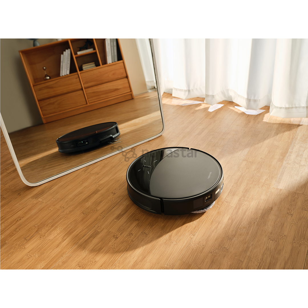 Roborock Saros 10R, wet & dry, black - Robot vacuum cleaner