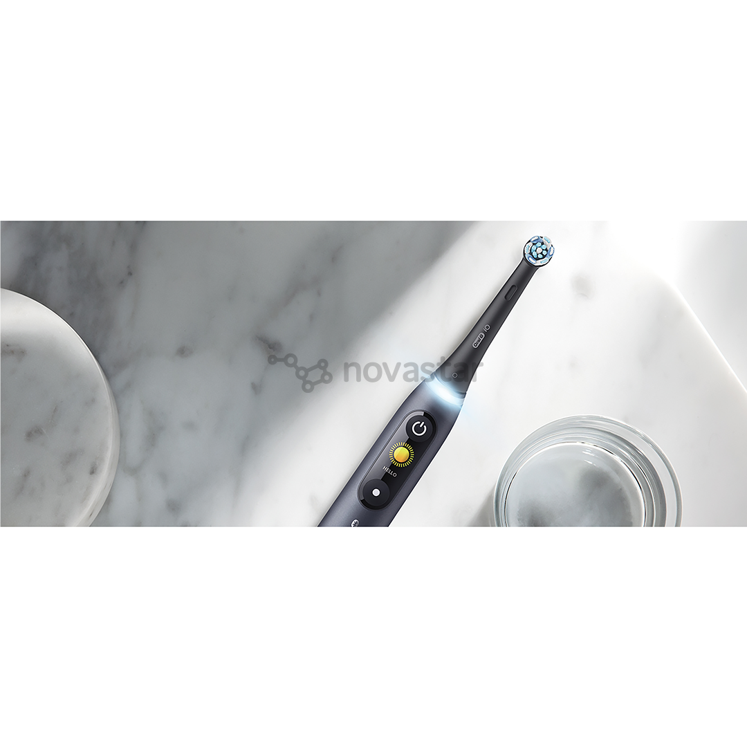 Braun Oral-B iO 8, travel case, black/grey - Electric toothbrush