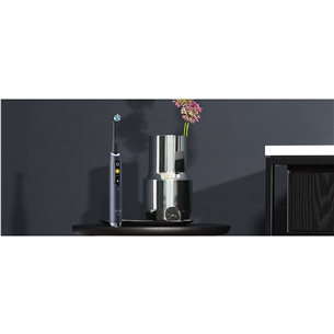 Braun Oral-B iO9 Black Special Edition, juodas - Elektrinis dantų šepetėlis