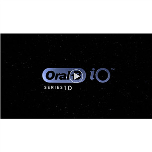 Braun Oral-B iO 10, baltas - Elektrinis dantų šepetėlis