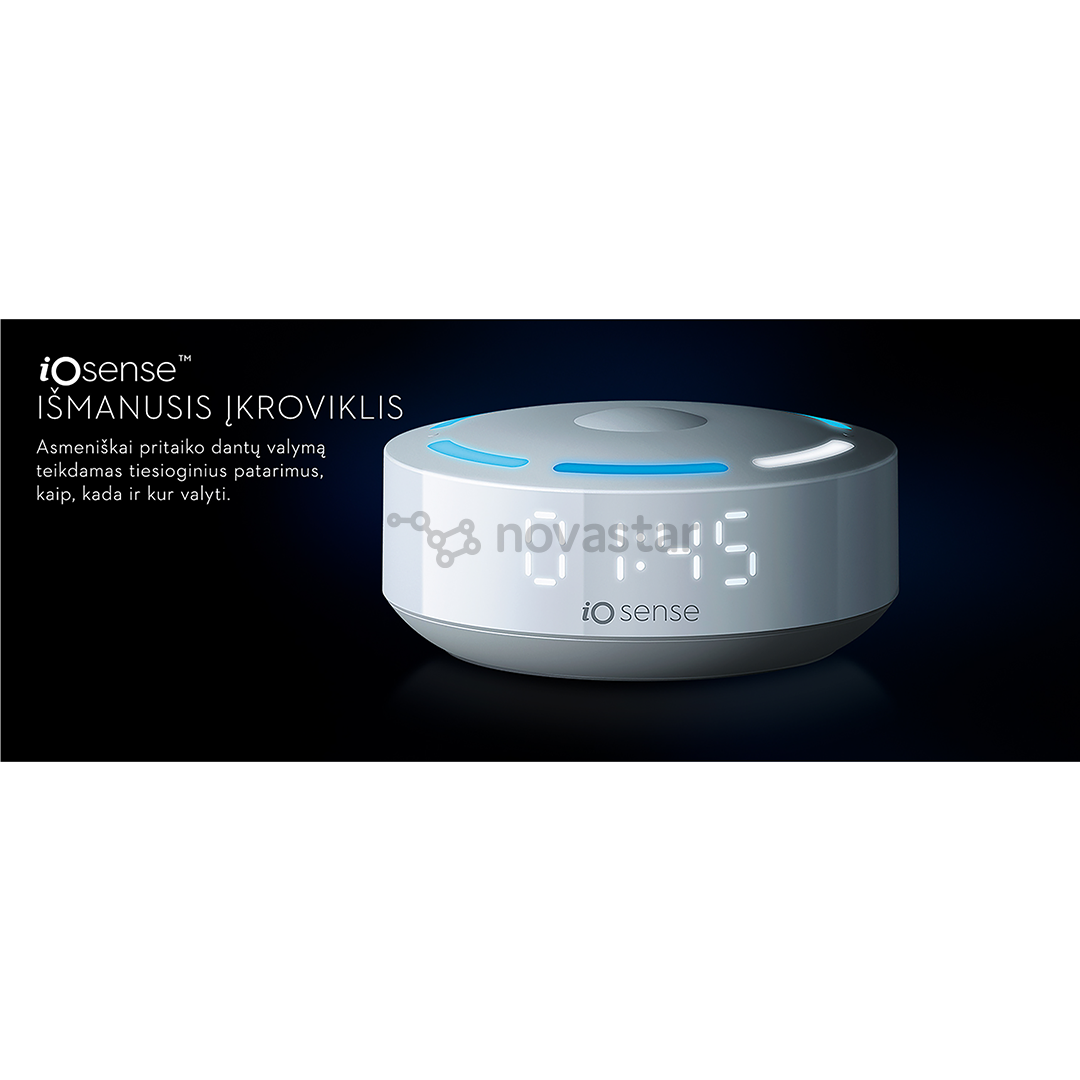 Braun Oral-B iO 10, baltas - Elektrinis dantų šepetėlis