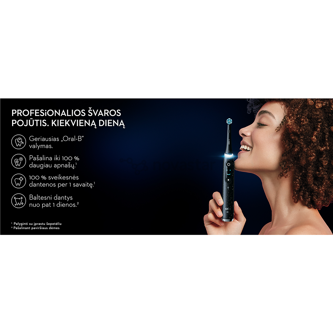 Braun Oral-B iO 10, черный - Электрическая зубная щетка