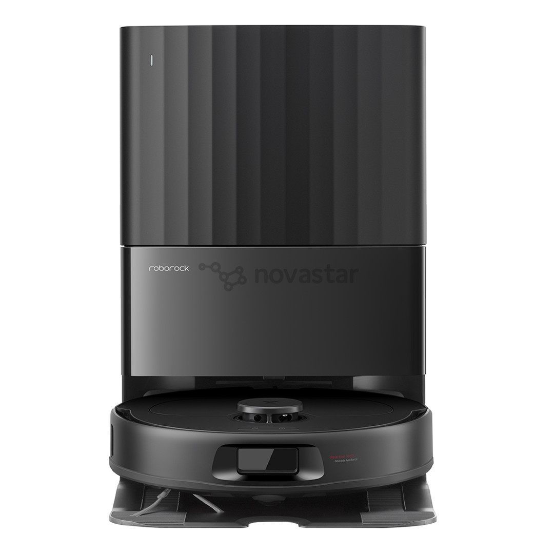 Roborock QR798, wet & dry, juodas - Dulkių siurblys robotas