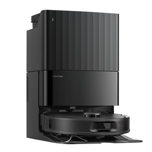 Roborock QR798, wet & dry, juodas - Dulkių siurblys robotas