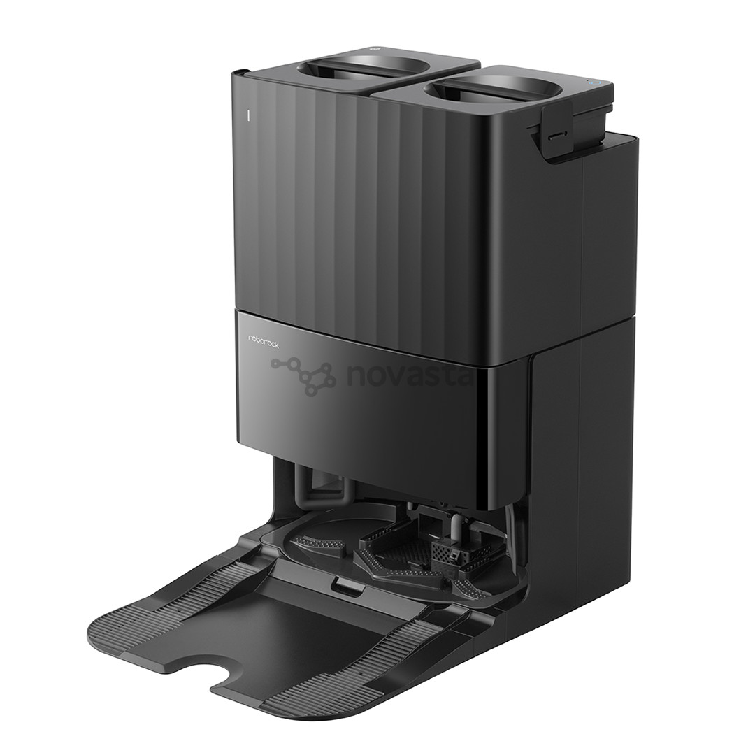 Roborock QR798, wet & dry, juodas - Dulkių siurblys robotas