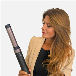 GA.MA Vibrance Uniq, 1500 Вт, темно-серый/розовый - Стайлер для волос