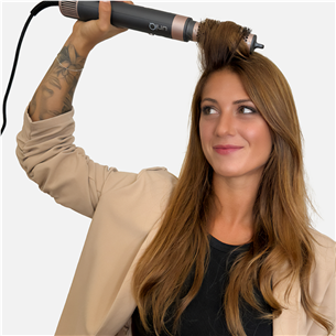 GA.MA Vibrance Uniq, 1500 Вт, темно-серый/розовый - Стайлер для волос