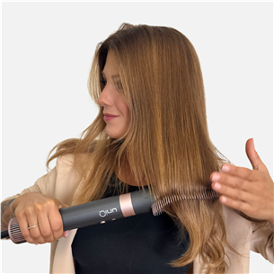 GA.MA Vibrance Uniq, 1500 Вт, темно-серый/розовый - Стайлер для волос