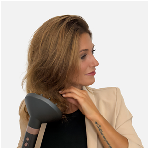 GA.MA Vibrance Uniq, 1500 Вт, темно-серый/розовый - Стайлер для волос