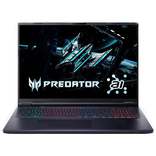 Acer Predator Helios Neo 18, 18'', WQXGA, 240 Hz, Ultra 7, 32 GB, 1 TB, RTX 5070, ENG, abyssal black - Notebook NH.QVEEL.001