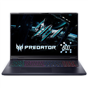 Acer Predator Helios Neo 18, 18'', WQXGA, 240 Гц, Ultra 9, 32 ГБ, 1 ТБ, RTX 5070 Ti, ENG, черный - Ноутбук NH.QVLEL.001