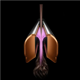 Dyson HT01 Airstrait, grey/copper - Straightener