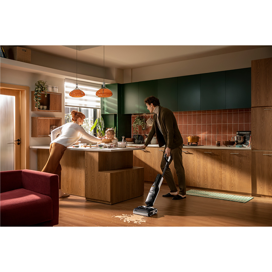 Roborock F25 ACE, Wet & Dry, juodas - Belaidis dulkių siurblys