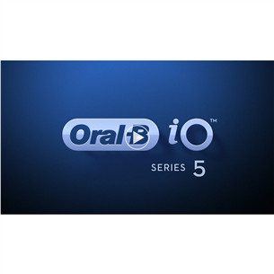 Braun Oral-B iO5, baltas - Elektrinis dantų šepetėlis