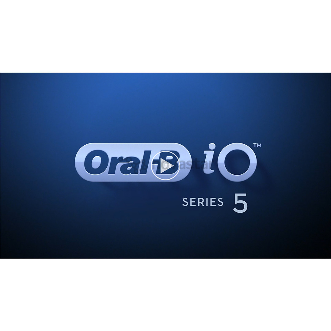 Braun Oral-B iO5, baltas - Elektrinis dantų šepetėlis