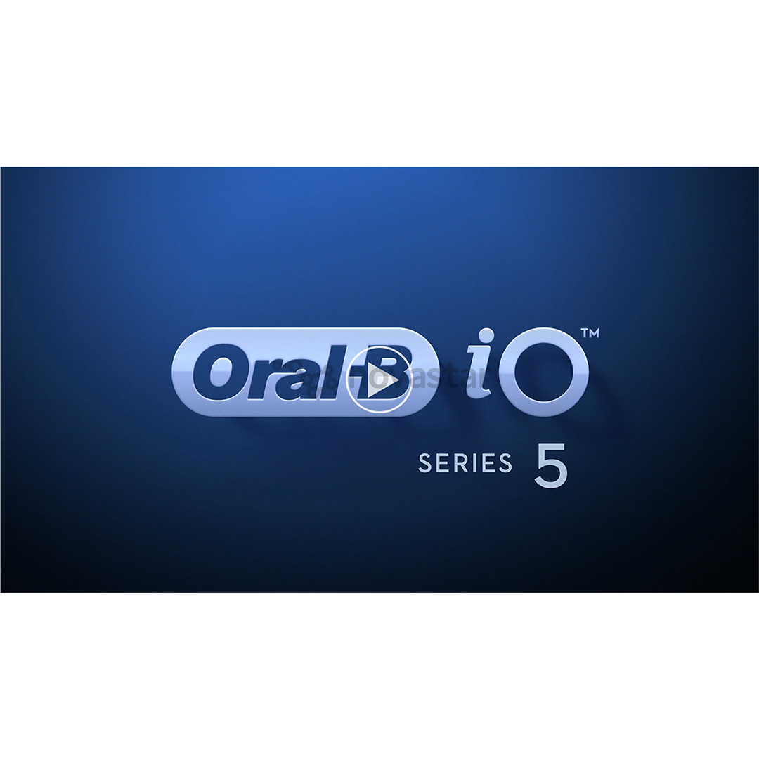 Braun Oral-B iO5, baltas - Elektrinis dantų šepetėlis