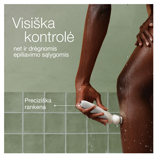 Braun Silk-epil 9, сухое и влажное использование, белый - Эпилятор