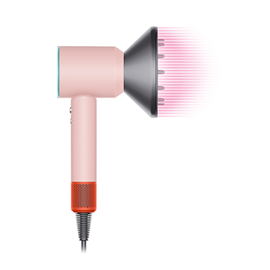 Supersonic HD07 Ceramic Pop, 1600 W, žalias/rožinis - Plaukų džiovintuvas