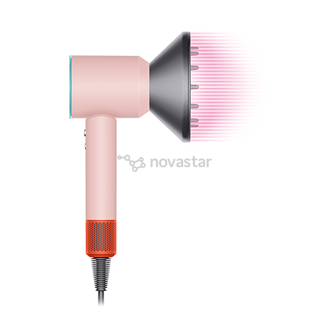 Supersonic HD07 Ceramic Pop, 1600 W, žalias/rožinis - Plaukų džiovintuvas