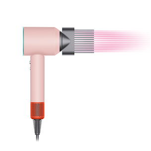 Supersonic HD07 Ceramic Pop, 1600 W, žalias/rožinis - Plaukų džiovintuvas