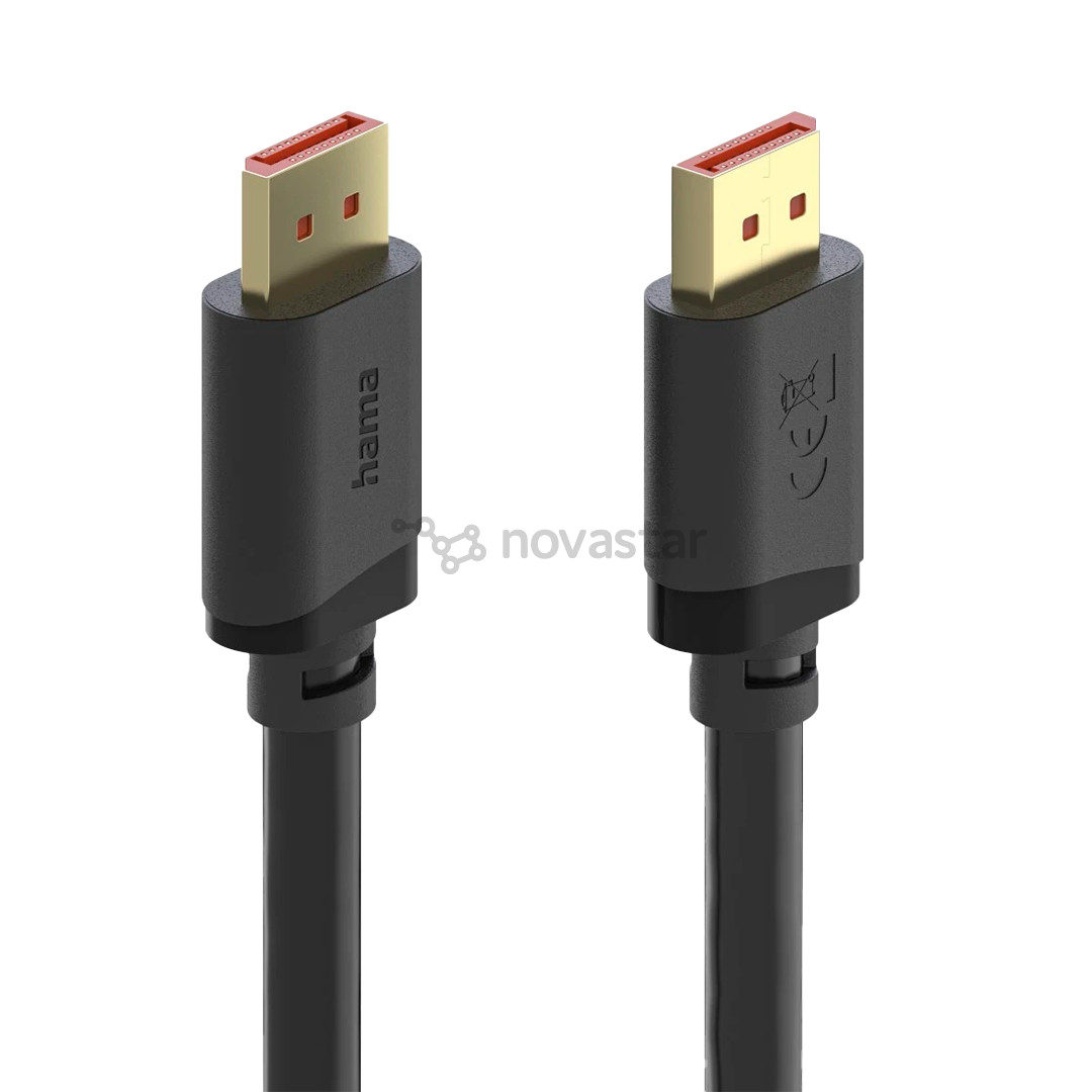 \Hama DisplayPort Cable, 16K UHD, 2 м, черный - Кабель