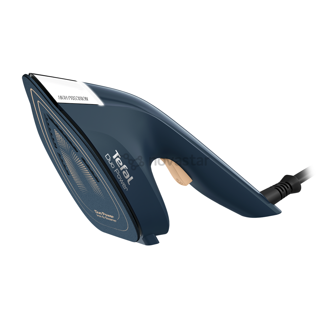 Tefal Duo Power, 2-in-1, 1700 W, dark blue - Steam iron and clothes steamer