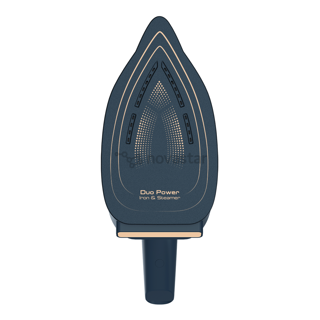 Tefal Duo Power, 2-in-1, 1700 W, dark blue - Steam iron and clothes steamer